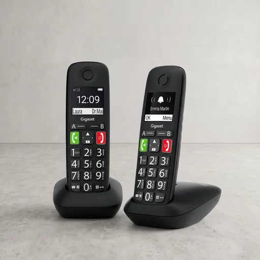 Gigaset E290 Duo Teléfono inalámbrico con teclas grandes
