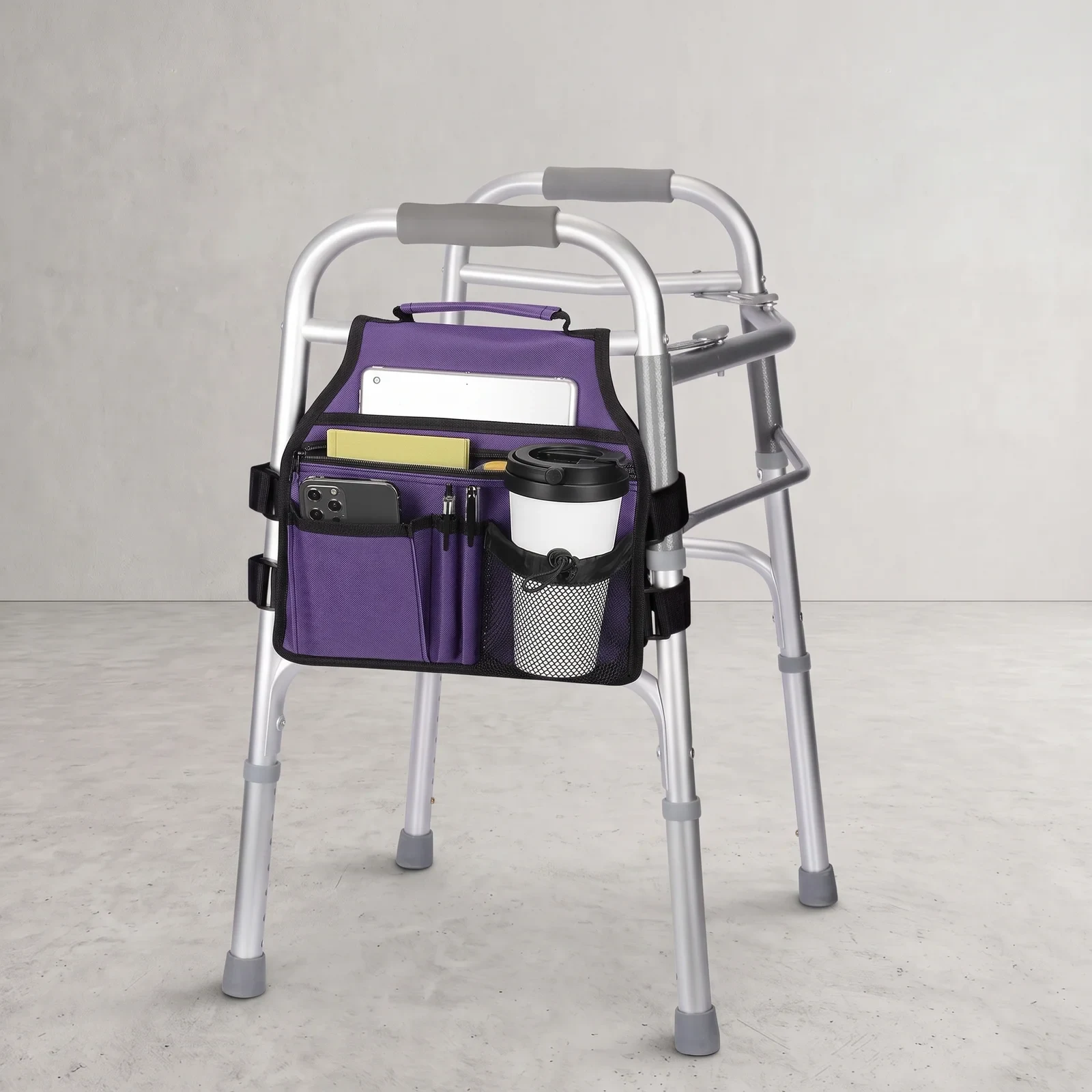 supregear Bolsa para andador con 8 bolsillos
