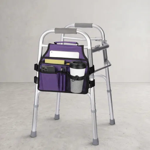 supregear Bolsa para andador con 8 bolsillos