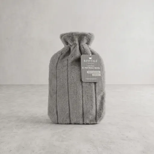 Revitale Bolsa de Agua Caliente de 2 Litros con Funda Suave