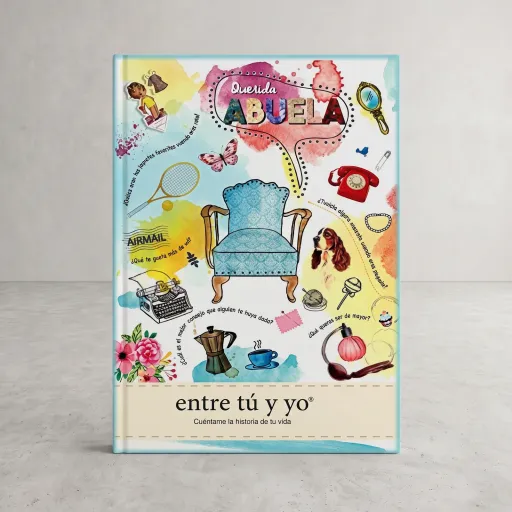 Libro de recuerdos 'Querida abuela, entre tú y yo'