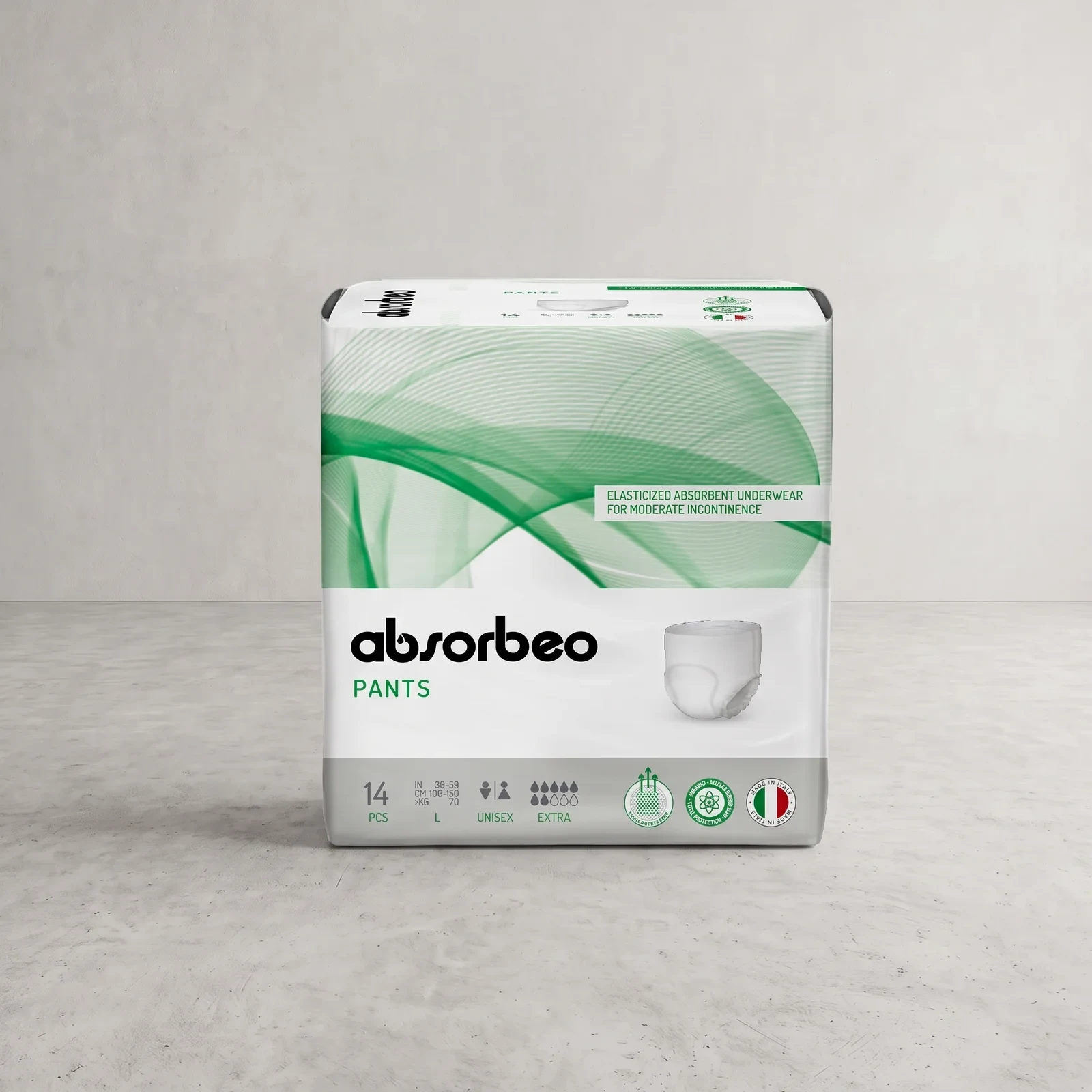 Absorbeo Pants Extra Ropa Interior para Incontinencia (Talla L)