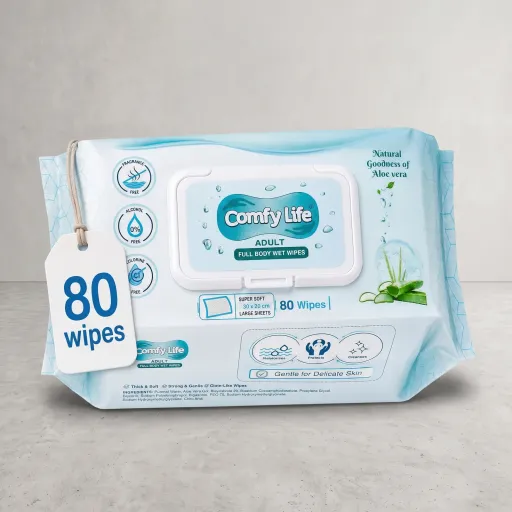 Comfy Life Toallitas Húmedas para Adultos sin Aclarado (80 uds.)