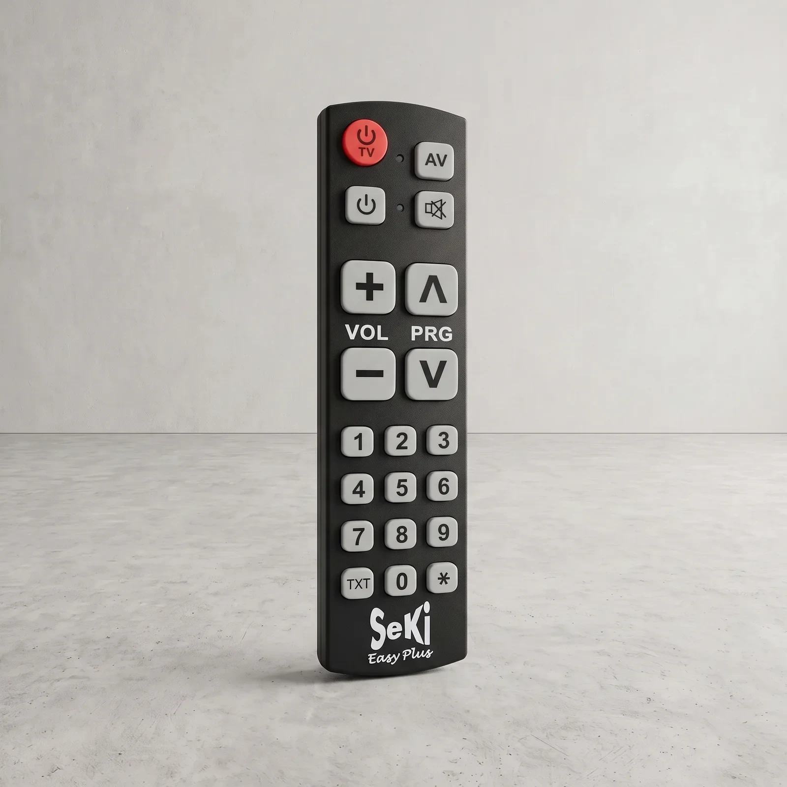 SeKi Easy Plus Mando a distancia universal con teclas grandes