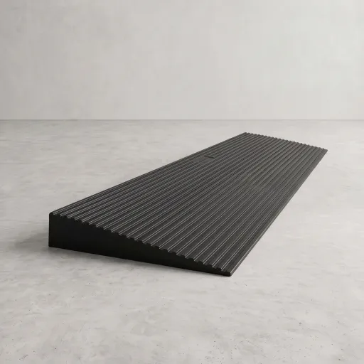 VEVOR Rampa de Umbral de Goma Recortable de 4 cm