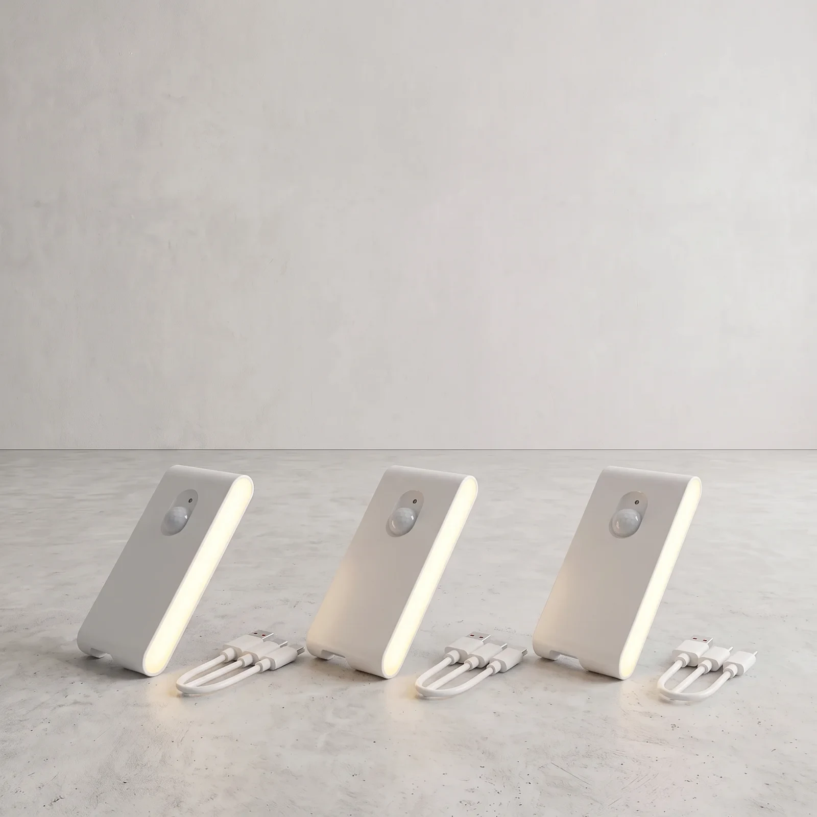 WILLED Luces Nocturnas con Sensor de Movimiento (Pack de 3)