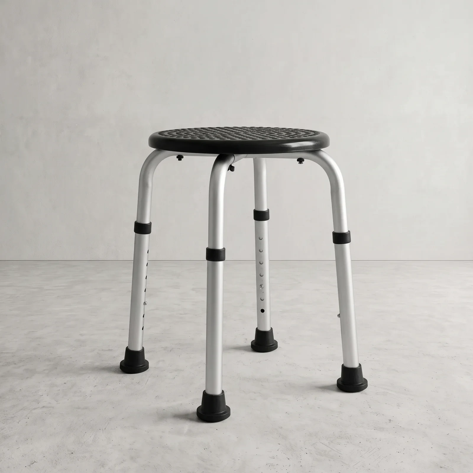 PEPE Mobility Taburete de Ducha Redondo y Regulable