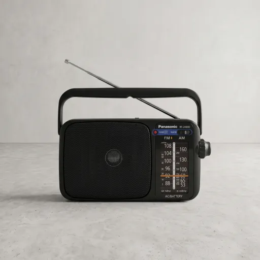 Panasonic RF-2400DEG-K Radio Portátil FM/AM con Dial Grande