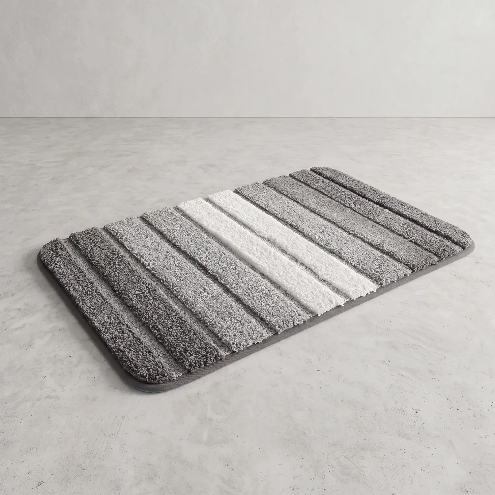 DEXI Alfombra de baño antideslizante de microfibra (40 x 60 cm)