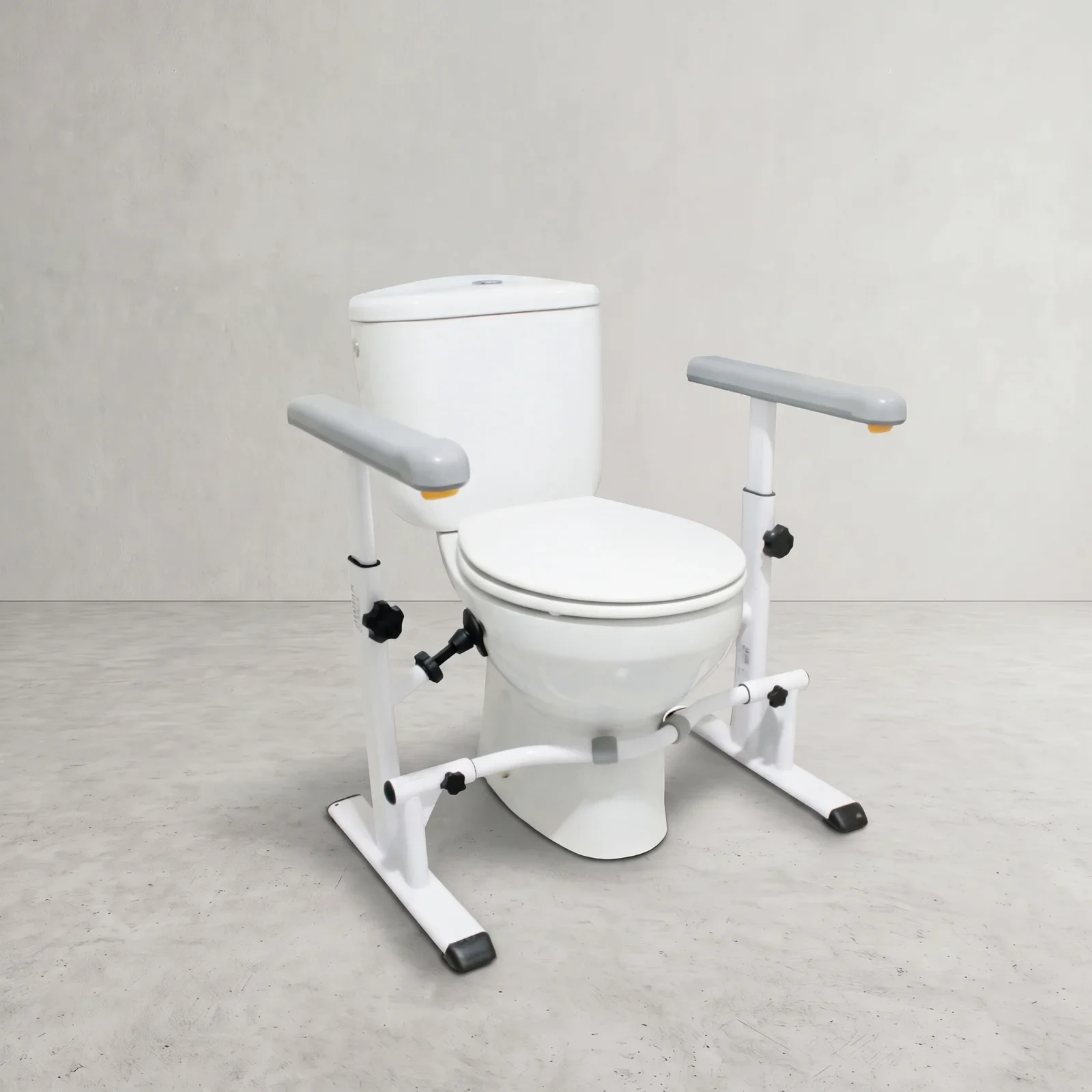 KMINA Asidero de WC Regulable y sin Instalación