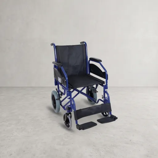 Mobiclinic Maestranza Silla de ruedas plegable de acero