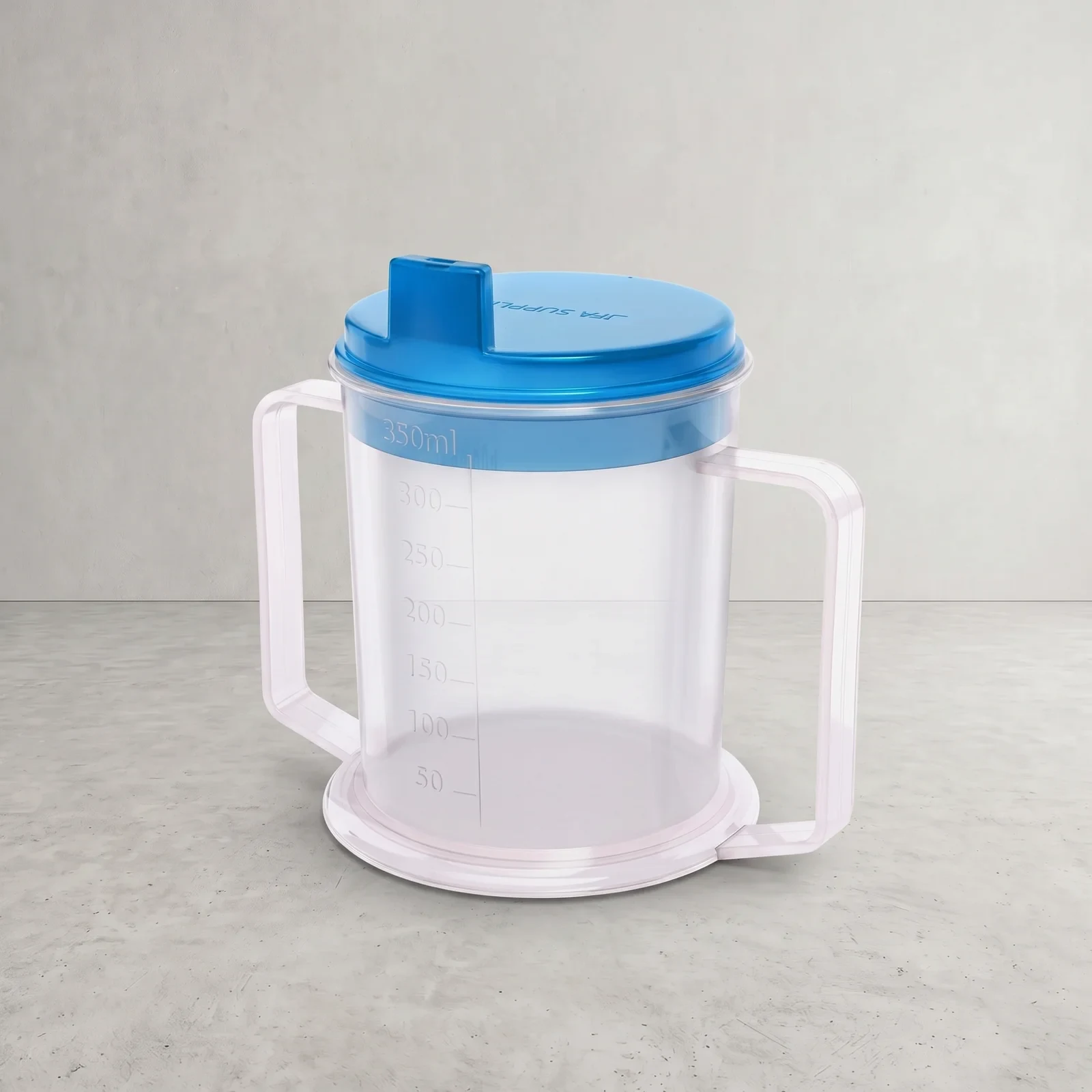 JFA Supplies Vaso con dos asas y boquilla antisalpicaduras