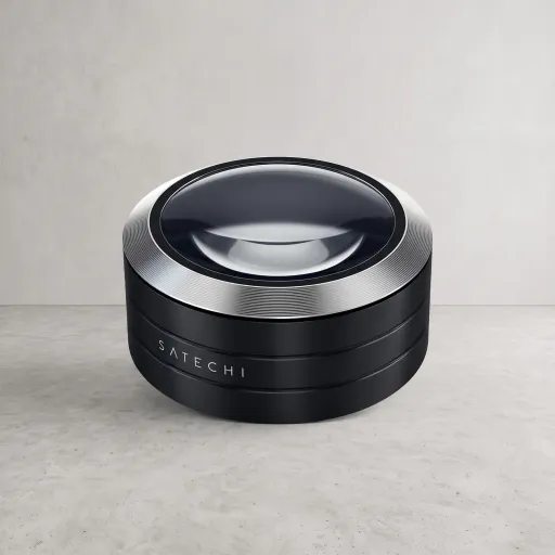SATECHI ReadMate Lupa de Escritorio LED con Aumento 5X