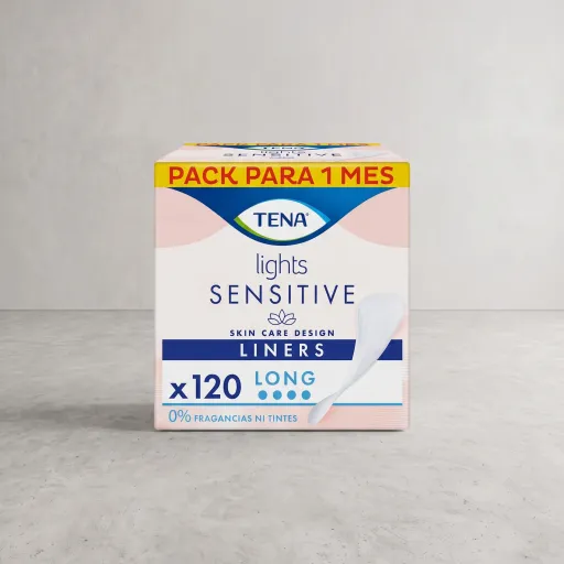 TENA Discreet Sensitive Long, protegeslips para incontinencia leve