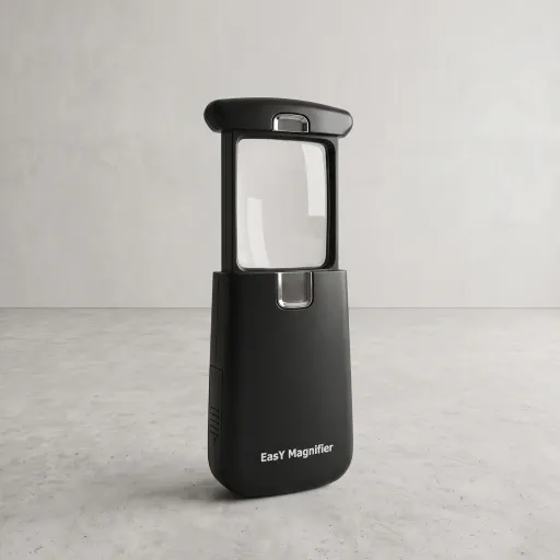 Lupa de bolsillo con luz LED EasY Magnifier 3X